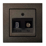 Изделия скрытого монтажа (розетки, выключатели, декоративные рамки)