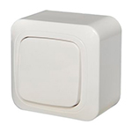 Изделия открытого монтажа (накладные розетки и выключатели)